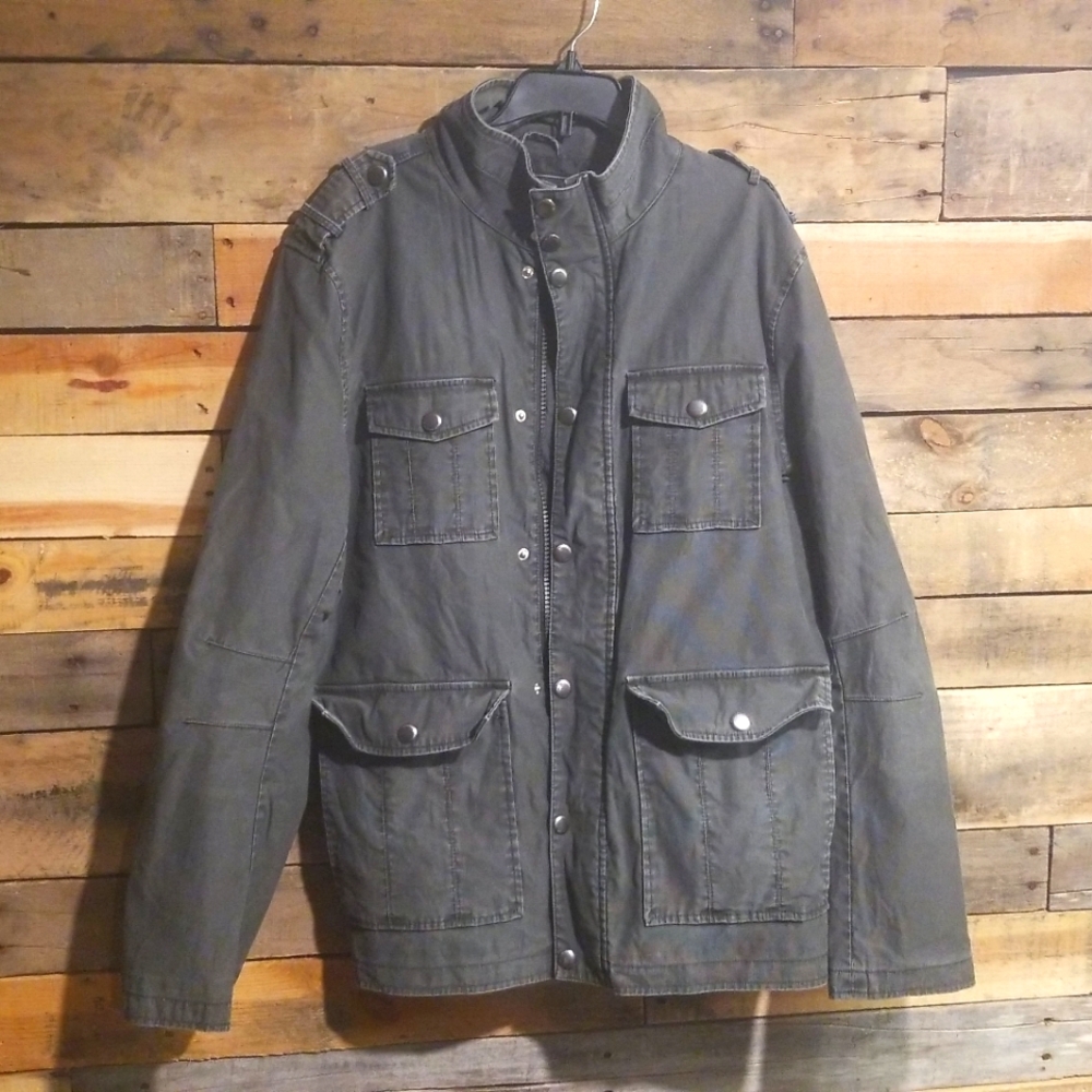 Rock & Republic work coat field jacket army